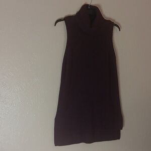 MERONA cowl neck sleeveless  long knitted sweater shirt beautiful size XL 💕